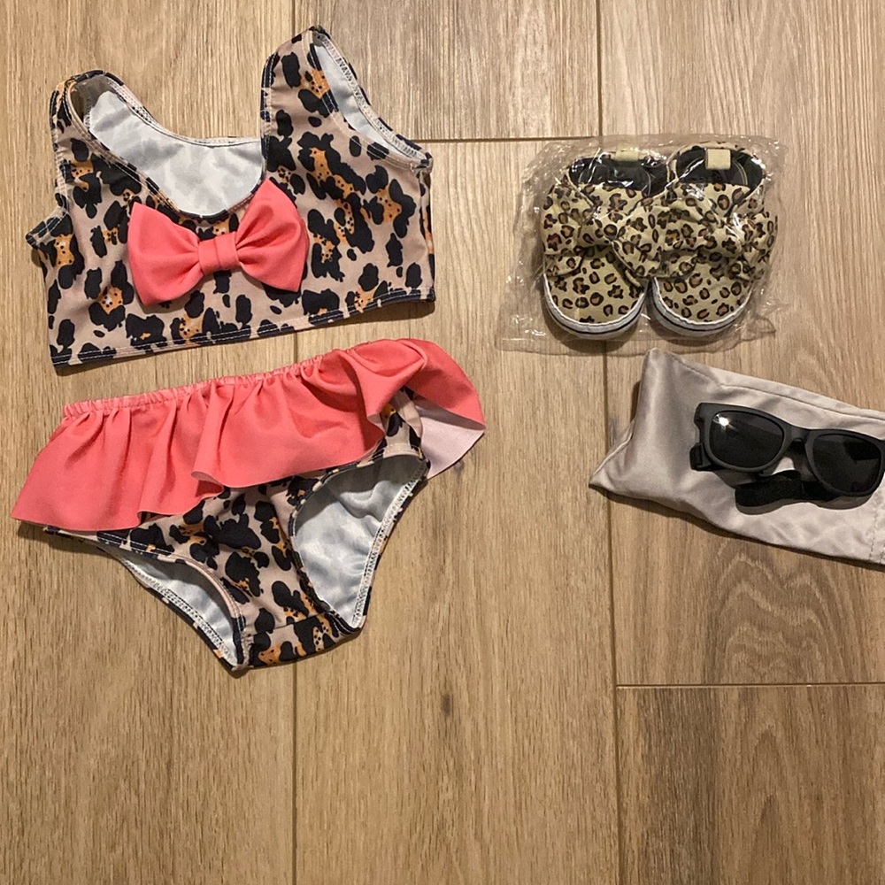 9-12M CHEETAH BABY BUNDLE